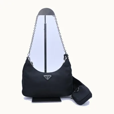 Bolso Crossbody Prada Re-Edition 2005 Re-Nylon Negro