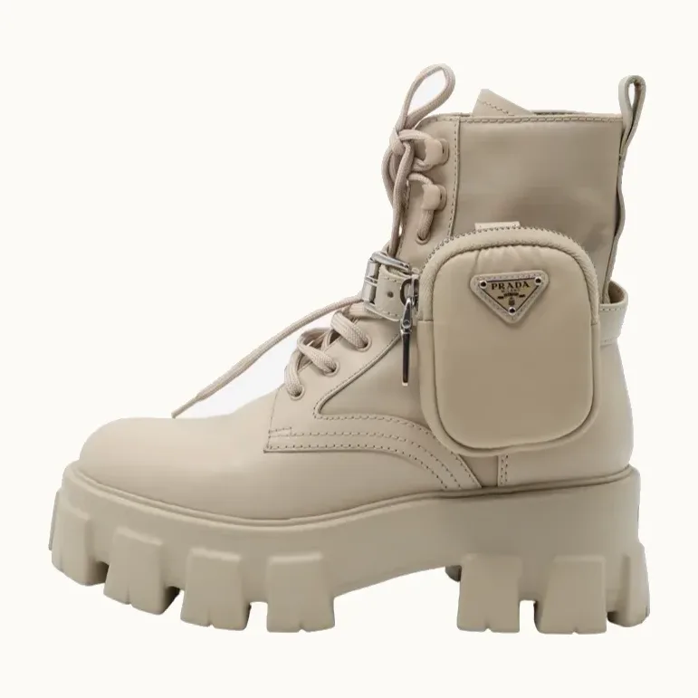 Botas Prada Monolith, Talla 36