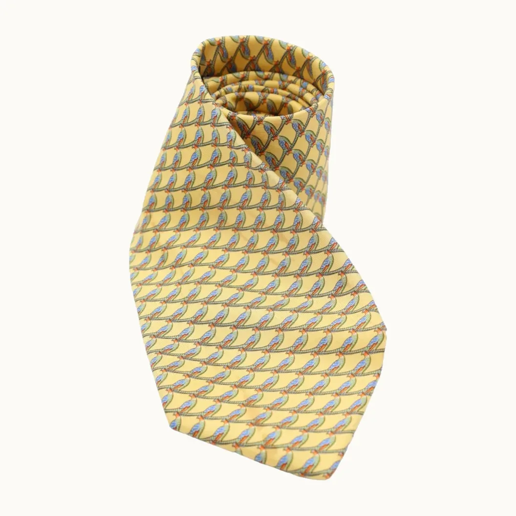 Corbata Salvatore Ferragamo Aves, KV-3263
