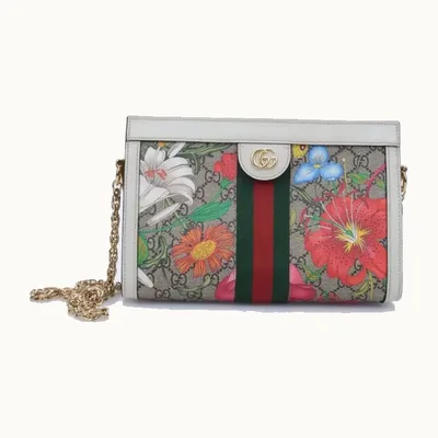 Bolso Gucci Ophidia Small Flora GG Supreme