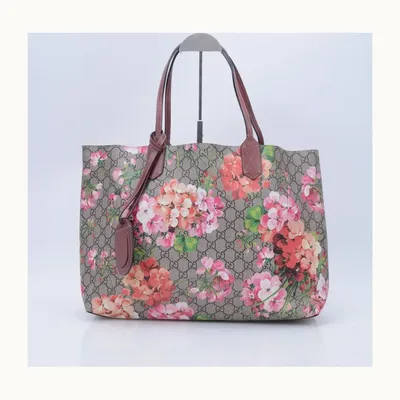 Bolso Shopper Gucci Reversible Blooms GG Supreme