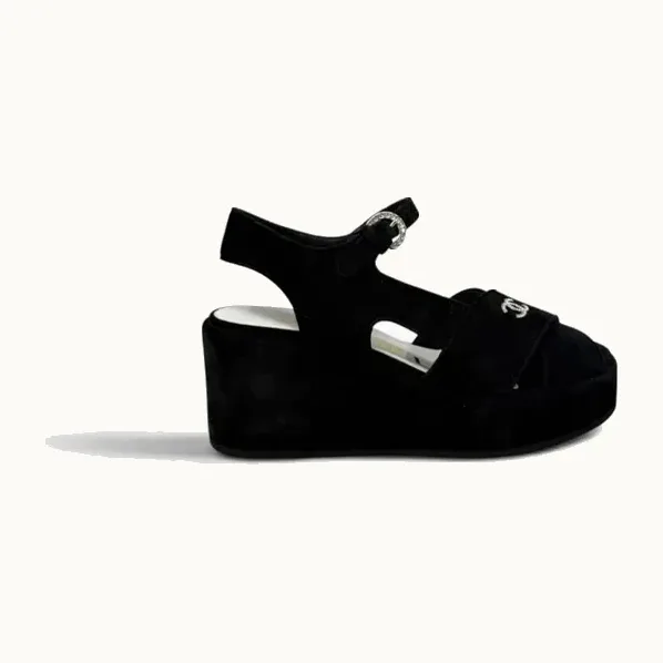 Sandalias Chanel Platform, Talla 37