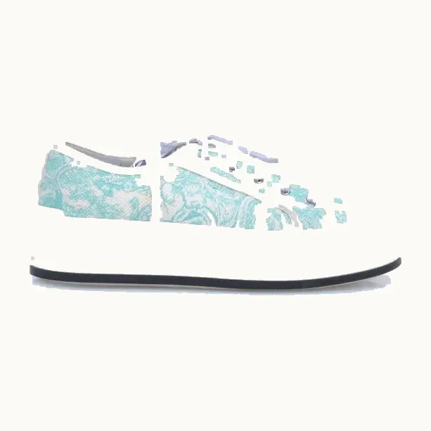 Tenis Dior Walk'n'Dior Platform Azules, Talla 39