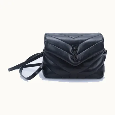 Bolso Crossbody Saint Laurent Loulou Toy Matte Negro