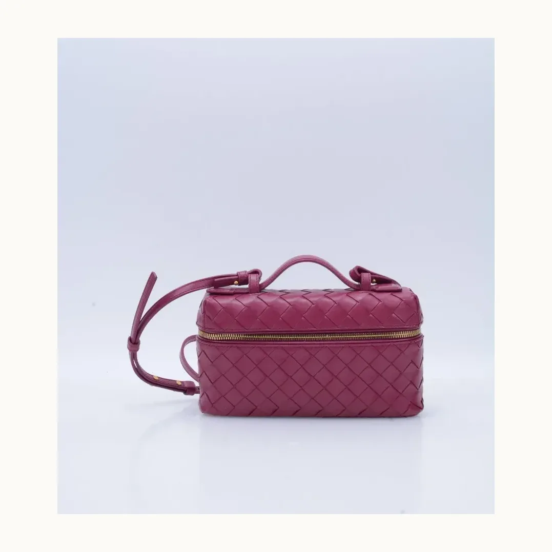 Bolso Crossbody Bottega Veneta Bang Bang Intrecciato Rosa