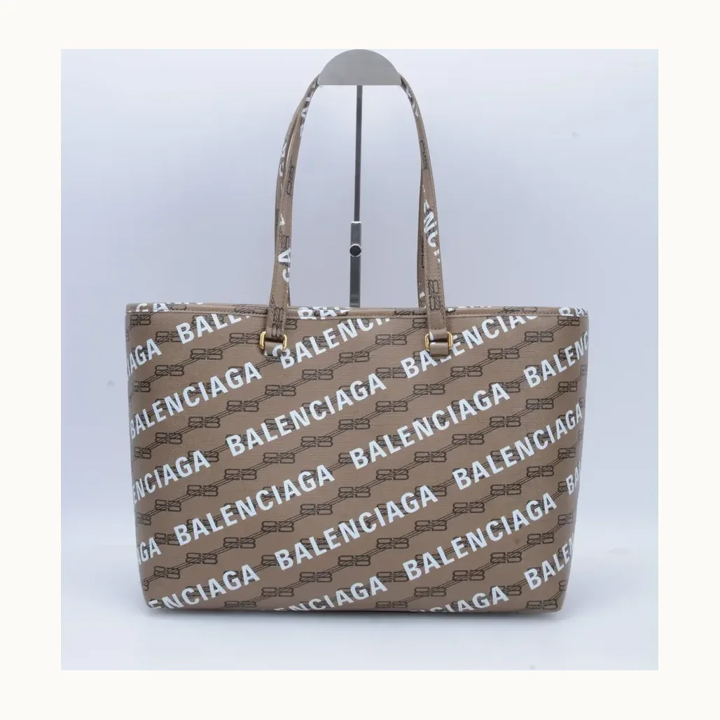 Bolso Shopper Balenciaga Signature Café