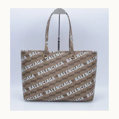 Bolso Shopper Balenciaga Signature Café