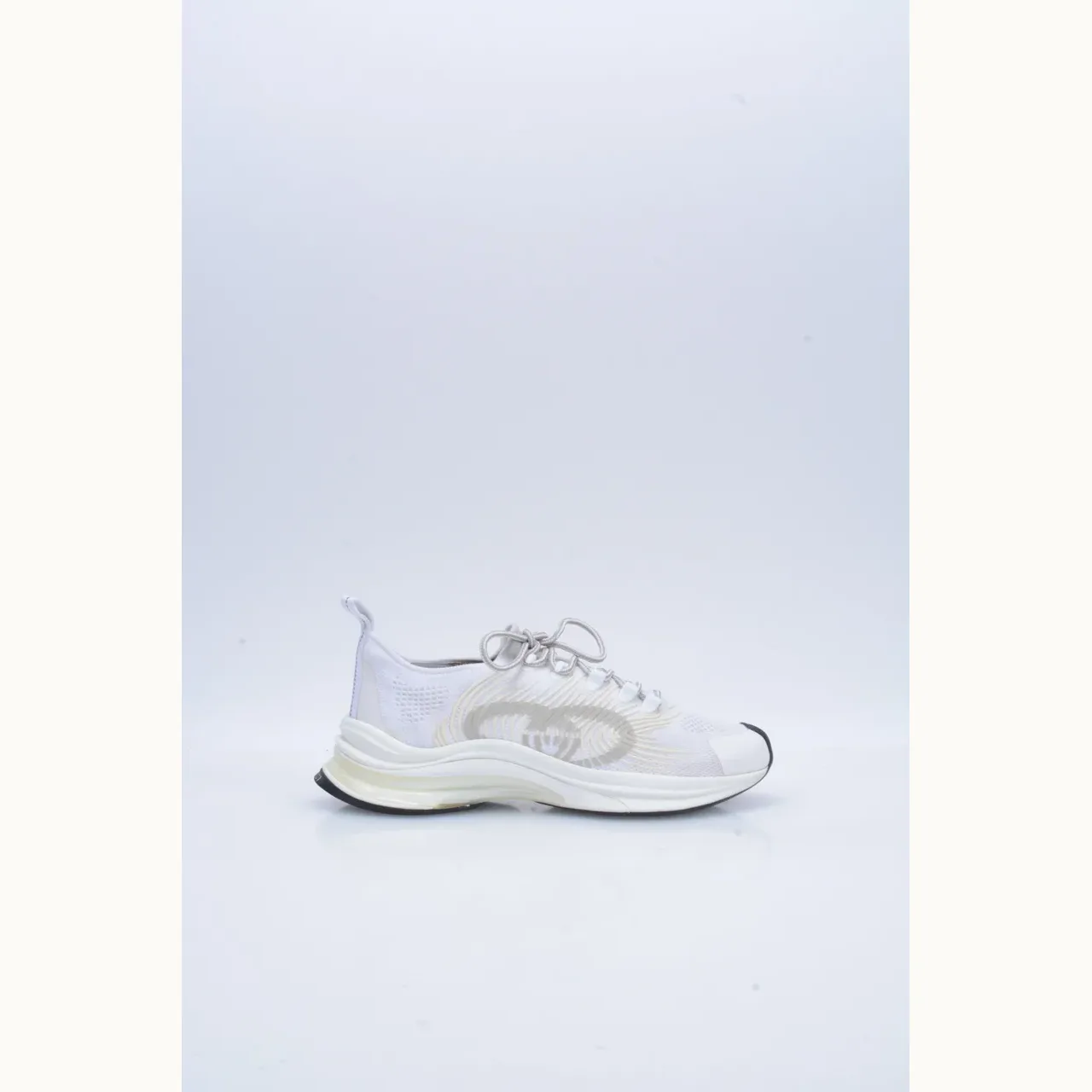 Tenis Gucci Run Blancos, Talla 39.5