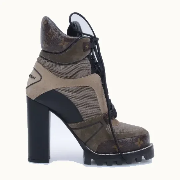 Botines Louis Vuitton Star Trail Taupes, Talla 39