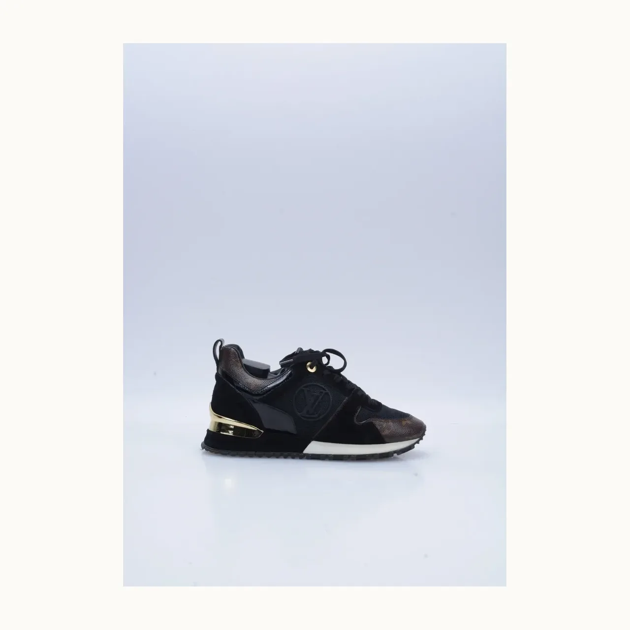 Tenis Louis Vuitton Run Away Negros, Talla 35.5
