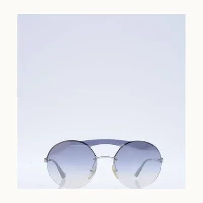 Lentes de Sol Prada Cinema Plateados