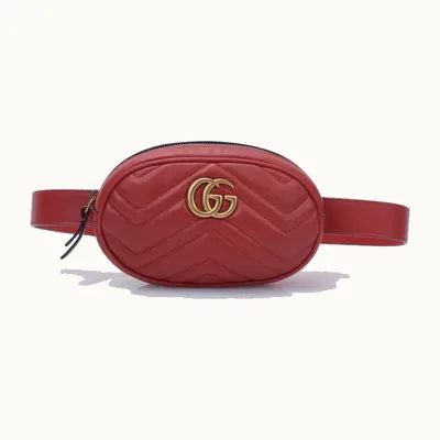 Bolso Gucci Marmont GG Rojo