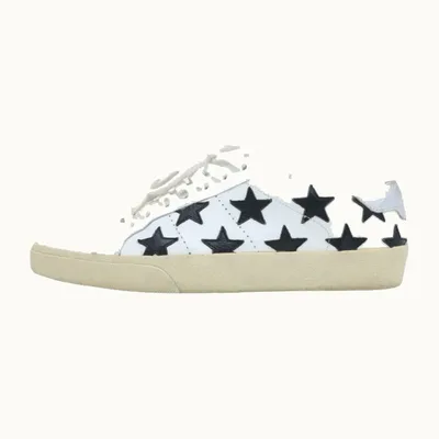 Saint Laurent Court Classic Sneakers, Size 40