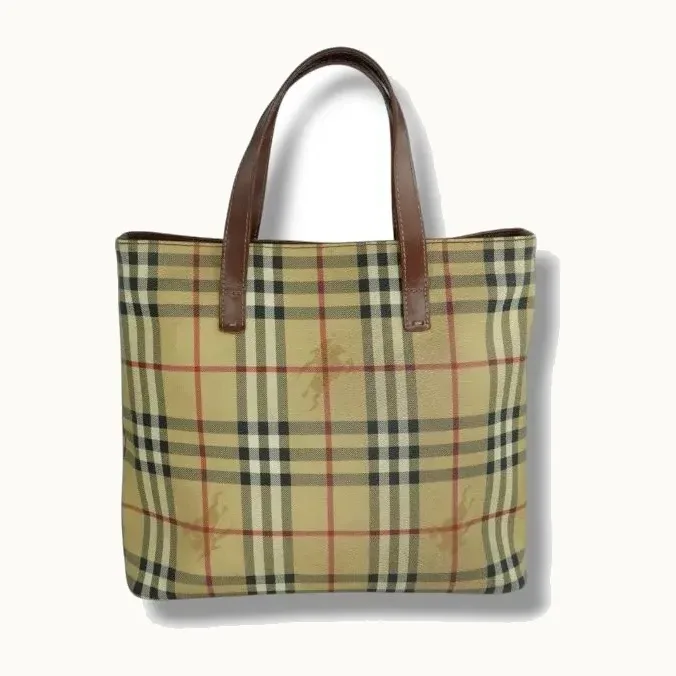 Bolso Burberry Coated Canvas Handle