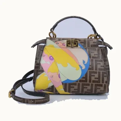 Bolso Fendi Peekaboo Mini Hairdo Girls Antonio