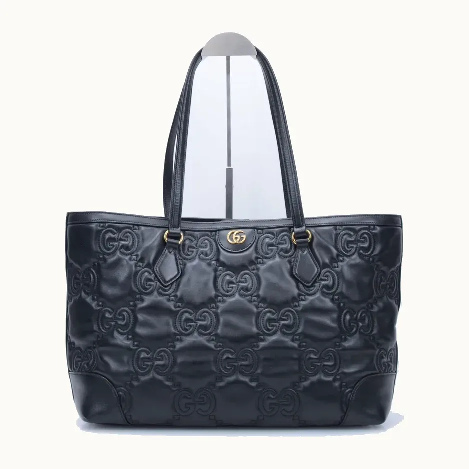 Bolso Gucci GG Matelassé Medium Negro