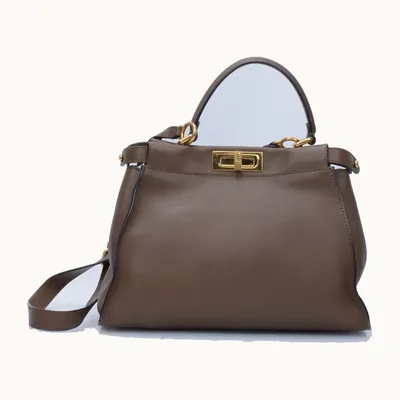 Bolso Fendi Peekaboo Medium Café