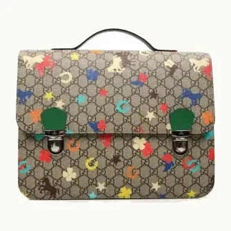 Portafolios Gucci Monogram Estampado Caballos