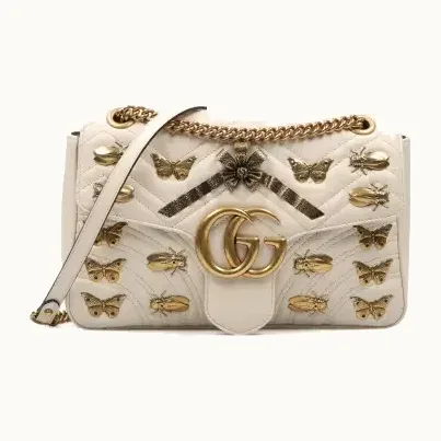 Gucci Matelasse Animal Studs