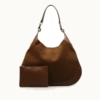 Bolso de Hombro Gucci Suede
