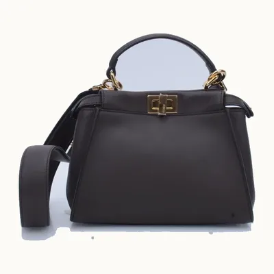 Bolso Fendi Peekaboo Mini Café