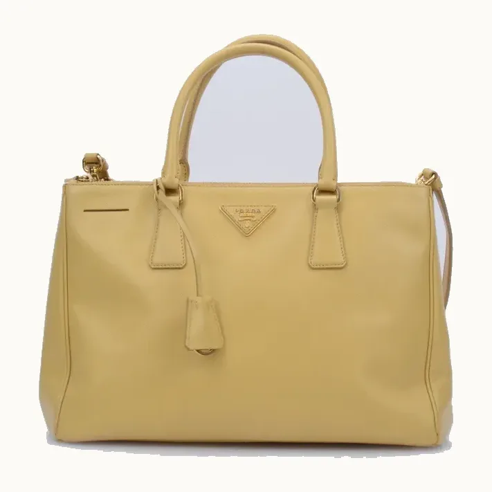 Bolso Prada Galleria Saffiano Amarillo