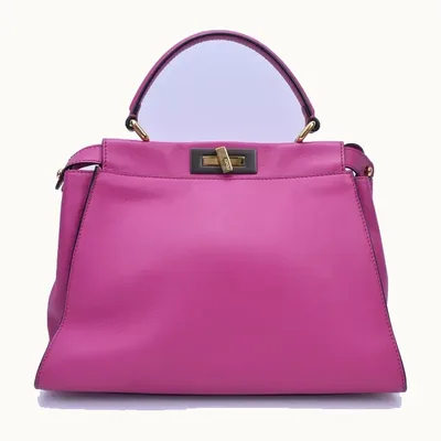 Fendi Peekaboo Medium Handbag Pink