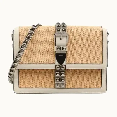Bolso Crossbody Prada Raffia