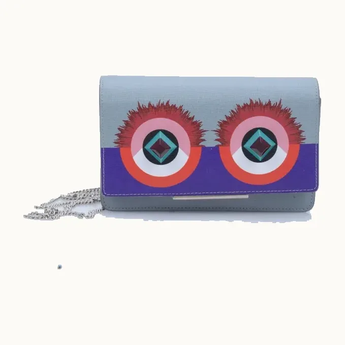 Bolso Fendi Hypnoteyes WOC Gris