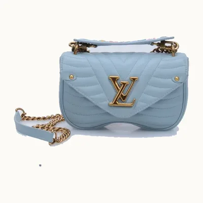 Bolso Louis Vuitton New Wave Chain PM Azul