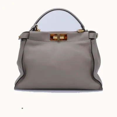 Bolso Fendi Peekaboo Medium Taupe