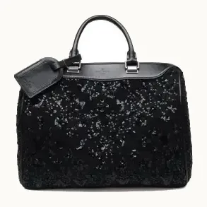Bolso Louis Vuitton Speedy Sequin Monogram Sunshine Express Negro