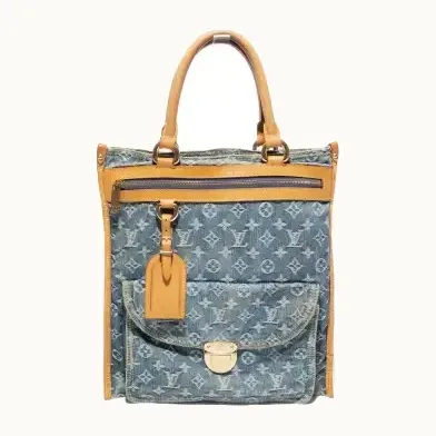 Bolso Louis Vuitton Plat Denim Monogram