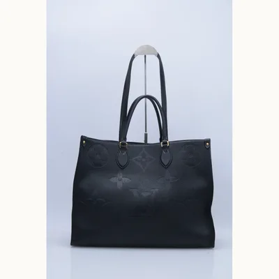Bolso Louis Vuitton OnTheGo Giant Monogram Empreinte Negro