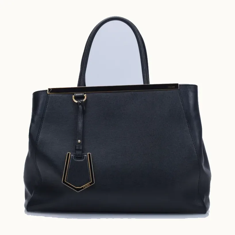 Bolso Fendi 2Jours Medium Negro