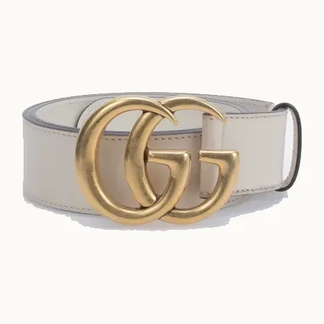 Gucci Marmont GG Blanco, Talla 75