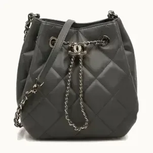 Chanel Drawstring Bucket Bag