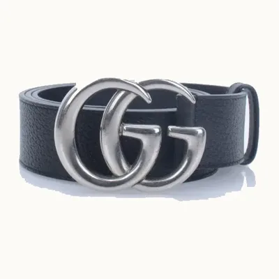 Gucci Marmont GG Wide Negro, Talla 85
