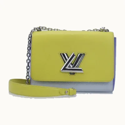 Louis Vuitton Twist Epi Handbag Yellow