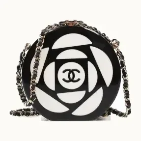 Clutch Chanel Camelia Resina