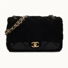 Bolso Flap Chanel Single Shearling