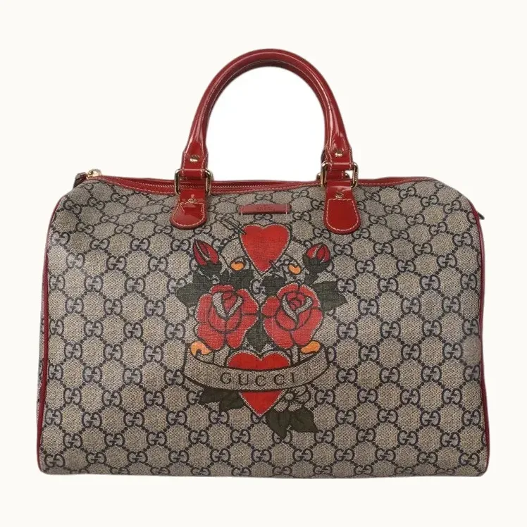 Bolso Gucci Boston Tattoo Heart Joy Medium