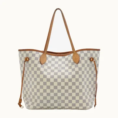 Bolso Louis Vuitton Neverfull Damier Azur 2011