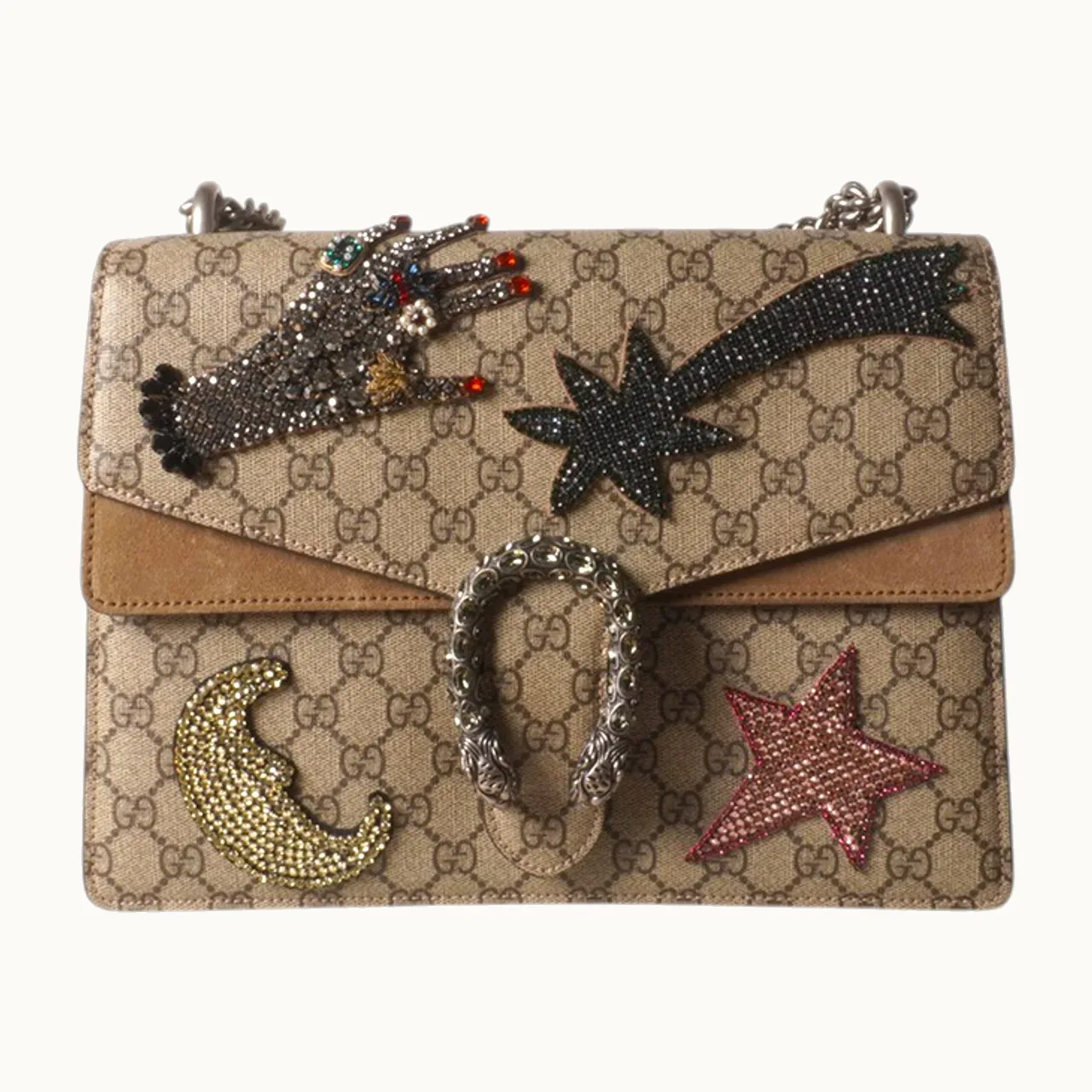 Bolso Crossbody Gucci Dionysus Embroidered Sequin Medium