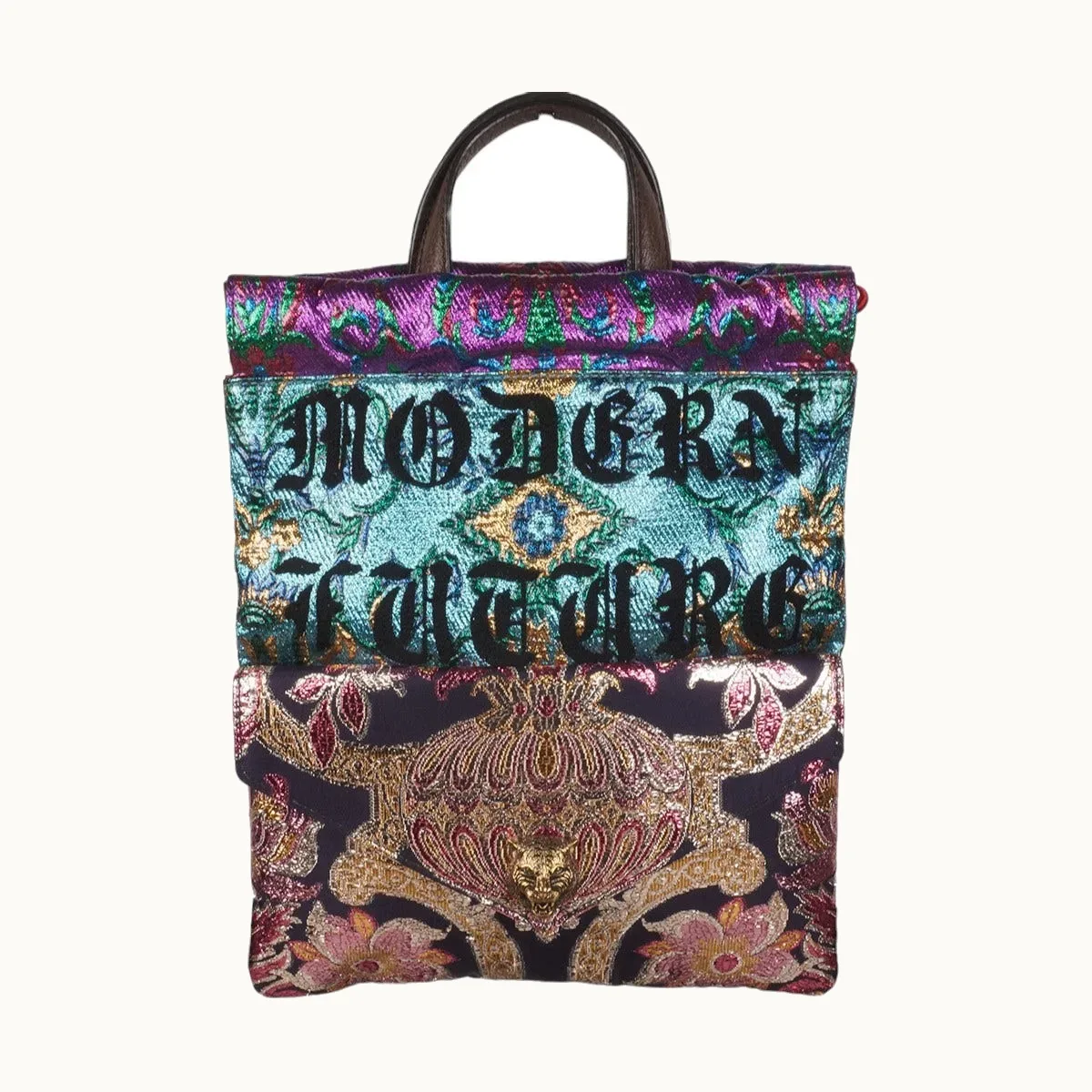 Mochila Gucci Drawstring Brocade