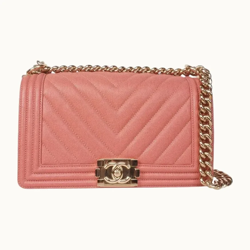 Bolso Crossbody Chanel Boy Old Medium, KV-4824