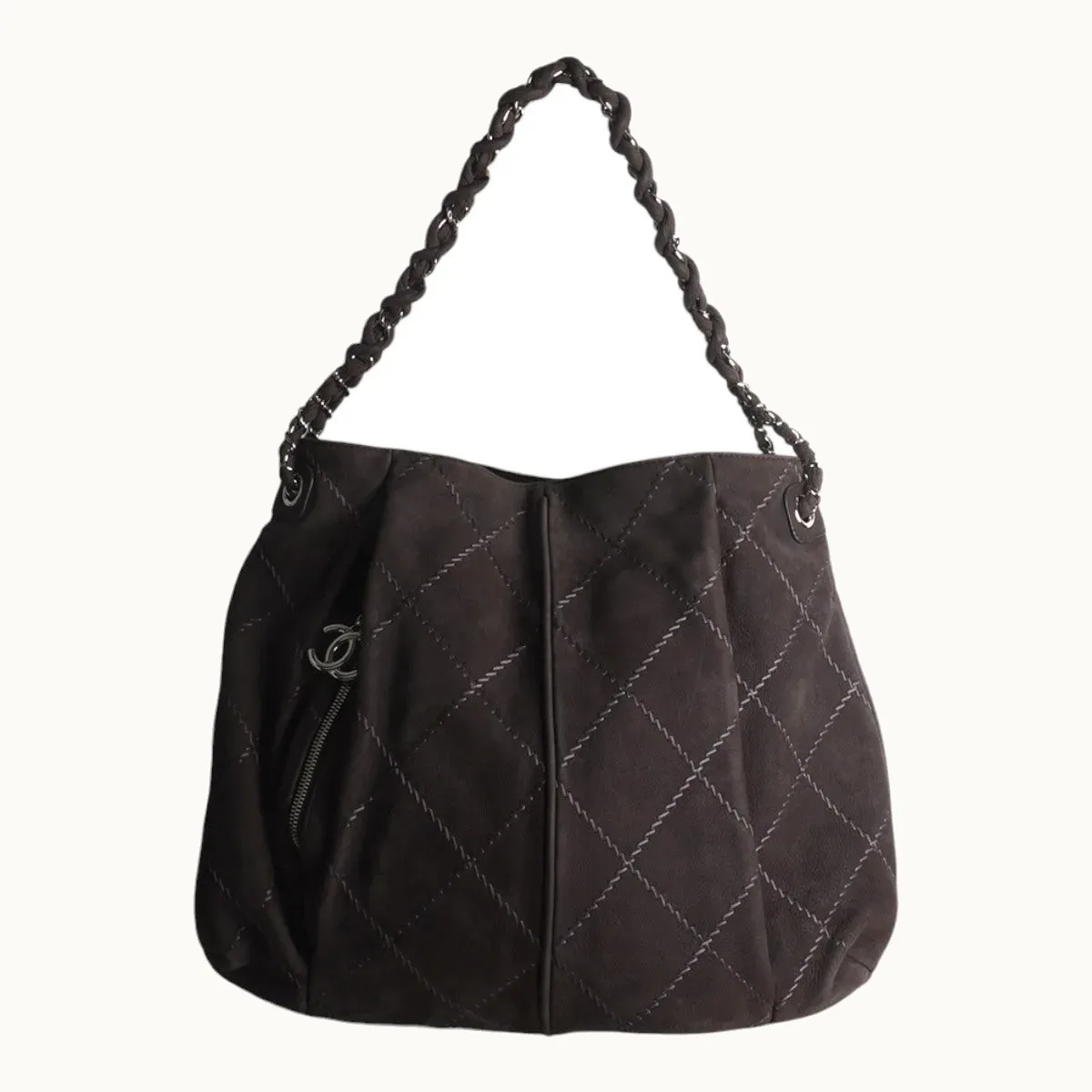 Chanel Bolsa Stitch Hobo