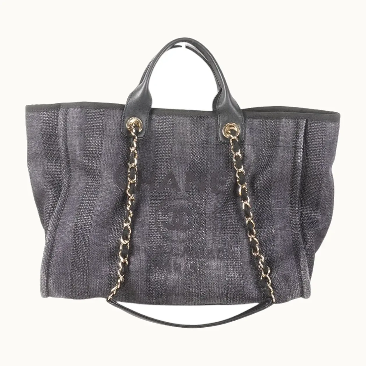 Bolso Tote Chanel Deauville Medium