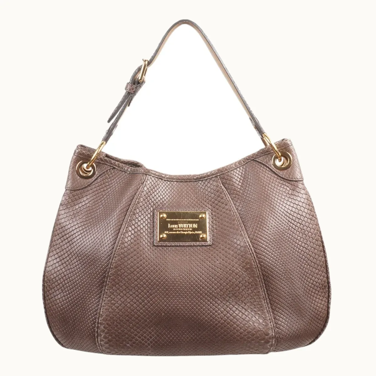 Bolso Louis Vuitton Matte Python Galliera PM