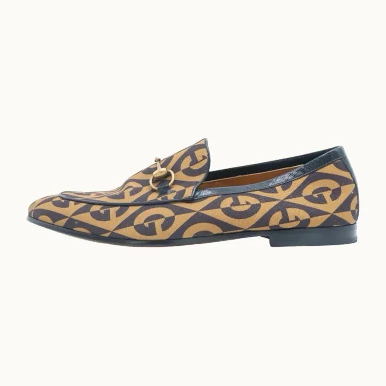Mocasines Gucci Horsebit 1955 Jordaan GG, Talla 44